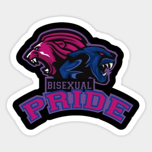 bisexual pride Sticker